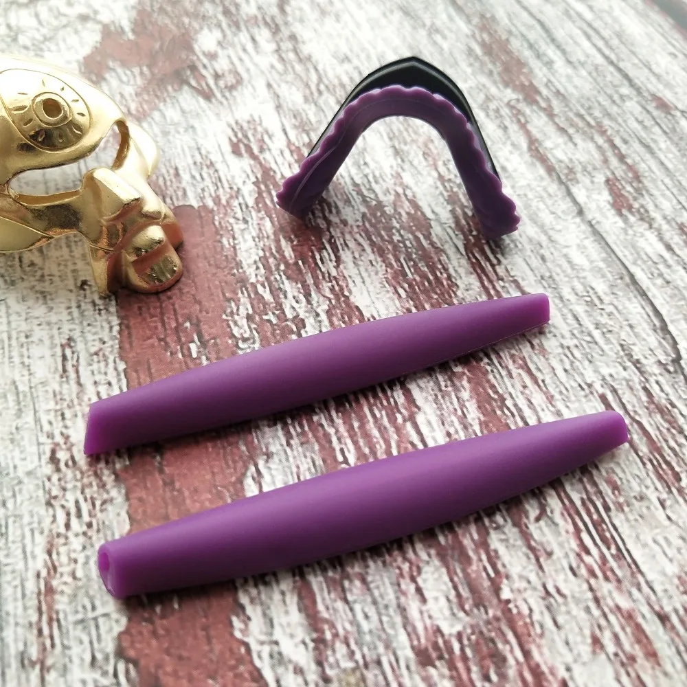 Glintbay Gomma Kit Earsocks E Del Naso Pastiglie Per-Oakley M Frame Heater/Spazzata/Sciopero/Hybrid- Viola