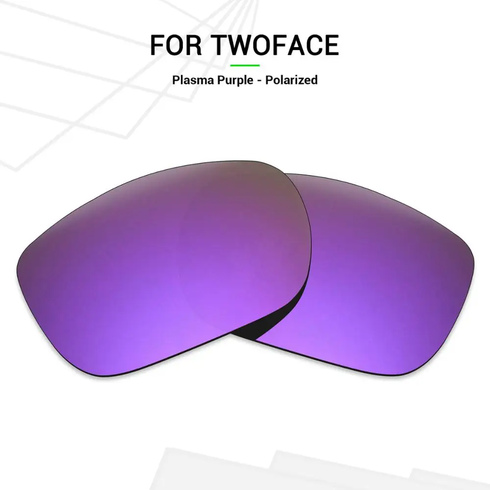 Lenti Di Ricambio Polarizzate Snark Per Occhiali Da Sole Oakley Twoface Plasma Purple