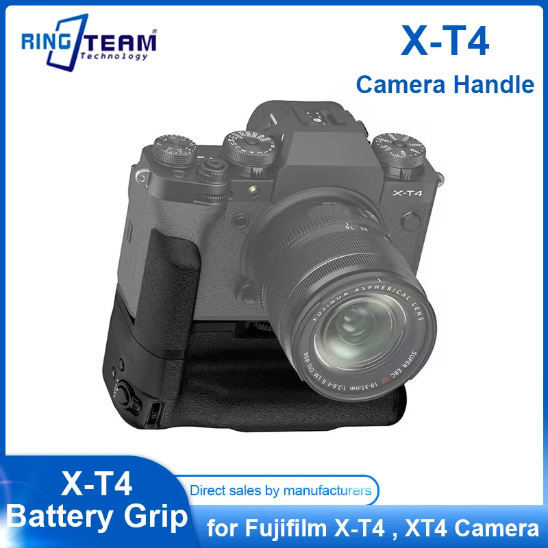 Vg-Xt4 Impugnatura Batteria Verticale Per Fujifilm X-T4 Xt4 Np-W235 Npw235 Maniglia Batteria