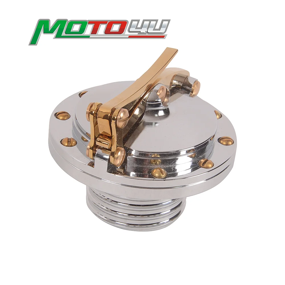 Per Triumph Gemelli Bobber T100 Strada Tazza 2016 2017 2018 2019 2020 2021 In Alluminio Del Serbatoio Del Carburante Gas Cap Monza Accessori Di Stile 