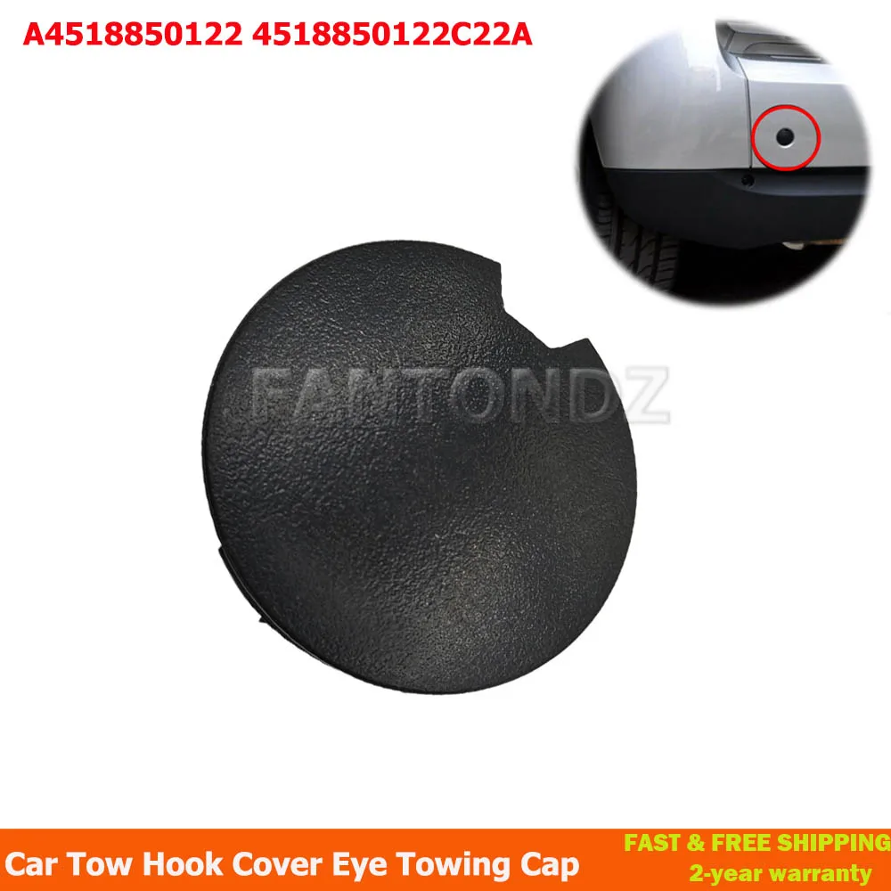 Copertura Dell'Occhio Di Traino Dell'Automobile Copertura Del Cappuccio Del Gancio Di Traino Del Paraurti Posteriore Per Ford Per Smart Fortwo 2008-20