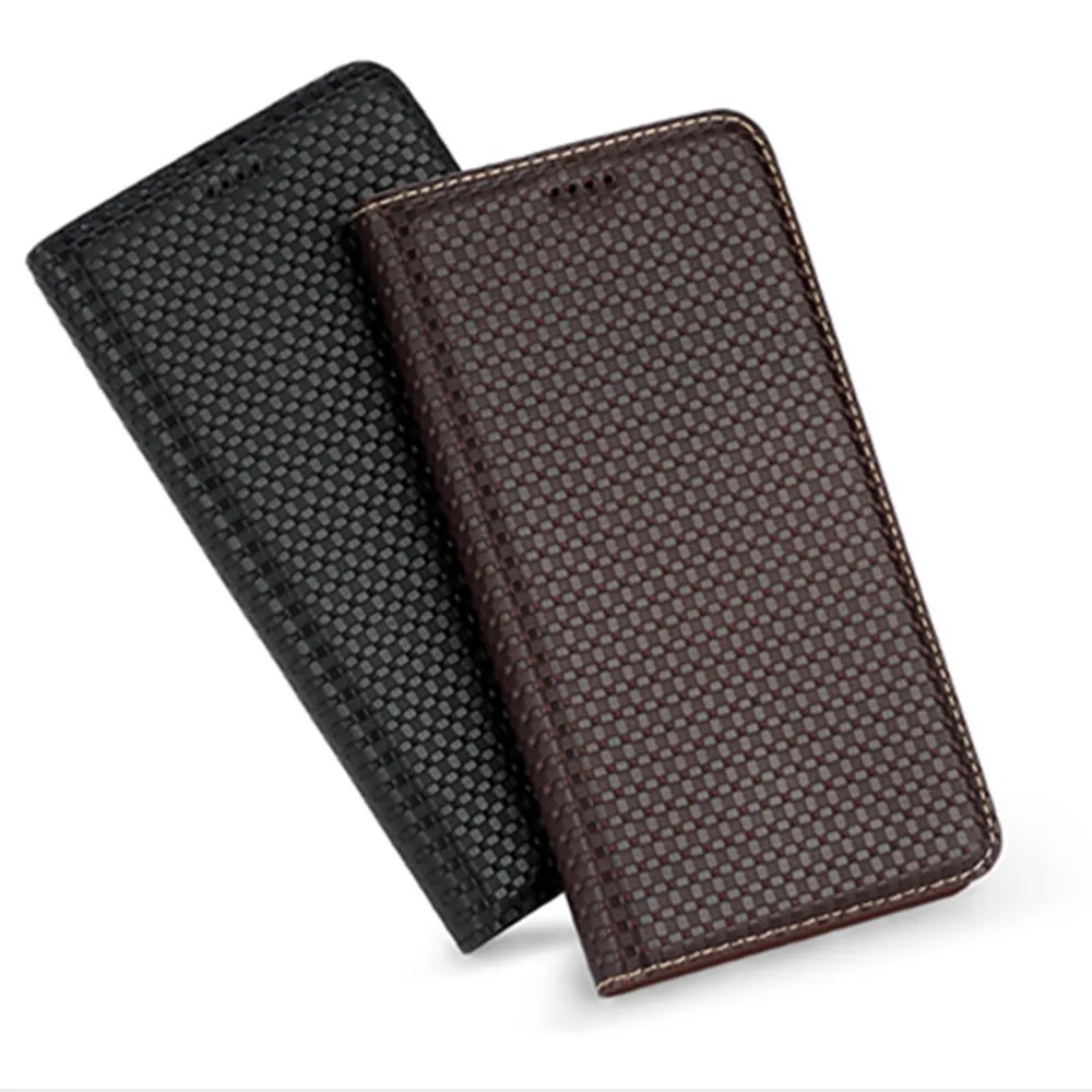 Custodia Per Fondina Chiusa Magnetica In Vera Pelle Di Vacchetta Per Samsung Galaxy S2 Plus/Custodie Per Telefoni Samsung Galaxy S2 Tasca Per Slot Per