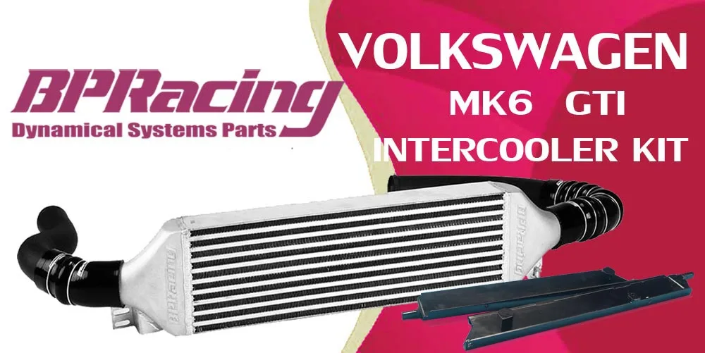 Front Mount Turbo Intercooler Per Vw Mk6 Golf Gti / Scirocco 2.0Tsi /Eos 1.8T