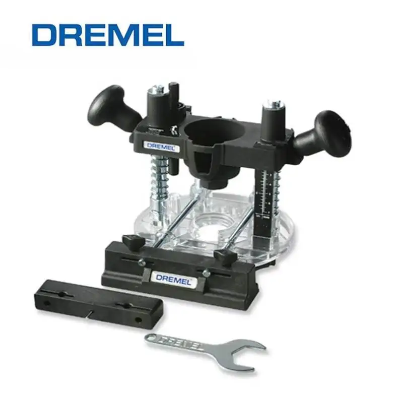 Router A Stantuffo In Legno Dremel Per Smerigliatrici Elettriche Fresa Driller Rifilatura Macchina Base Compatibile Dremel 3000 4000 8200