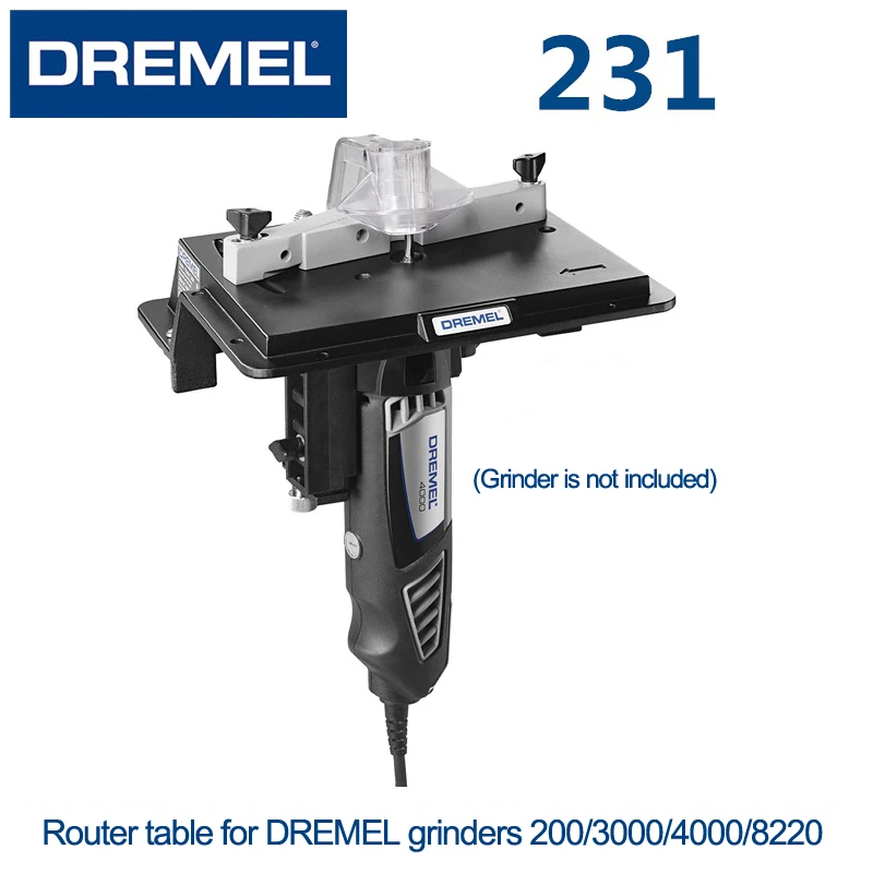 Tavola Del Router Per Utensili Rotanti Portatili Per Smerigliatrici Dremel 3000/4000 Accessorio Per La Lavorazione Del Legno Dremel 231 Strumento Rota