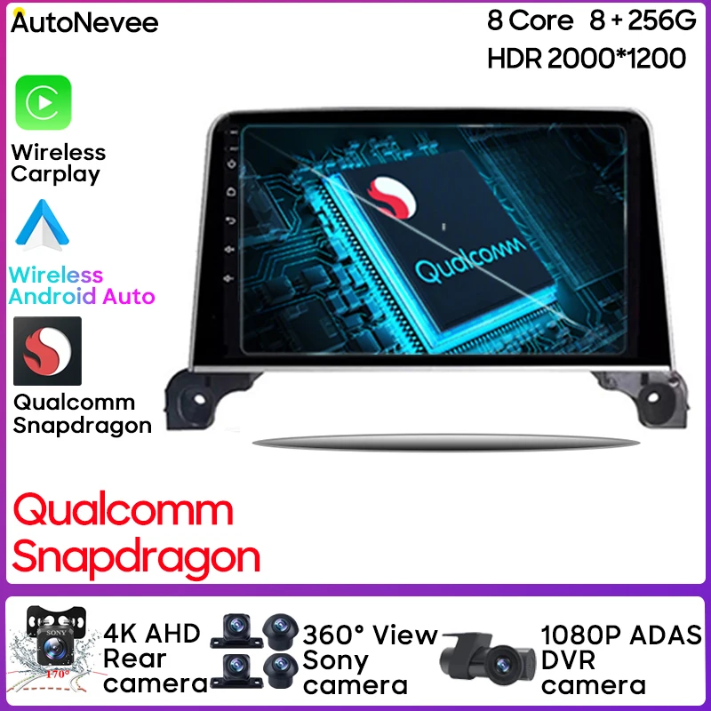 Android Auto Carplay Per Citroen Peugeot Elysee 2008-2013 Auto Autoradio Multimedia Video Player Android 13 Navigazione Gps