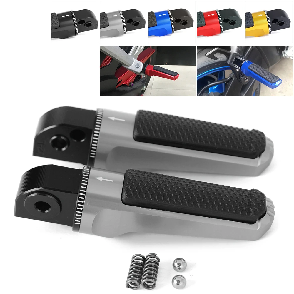 Per Yamaha Yzf R1 R6 2003-2020 Pedane Poggiapiedi Passeggero Posteriori Per Yamaha Yzf-R6 Yzf-R1M Yzfr1 Yzf R1 R6 2017-2020
