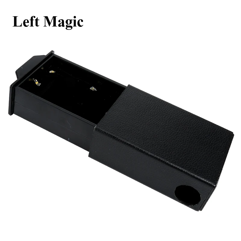 Fire Magic Box Trucchi Magici Fiamma Che Appare Dal Cassetto Vuoto Anello Produzione Magia Primo Piano Illusioni Espedienti Mentalismo Puntelli