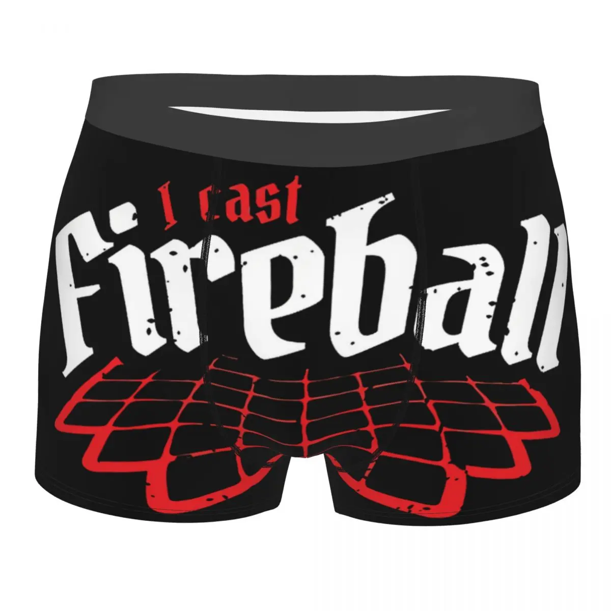 Cast Fireball Boxer Da Uomo Slip Intimo Dnd Game Regali Di Compleanno Di Alta Qualità Altamente Traspiranti