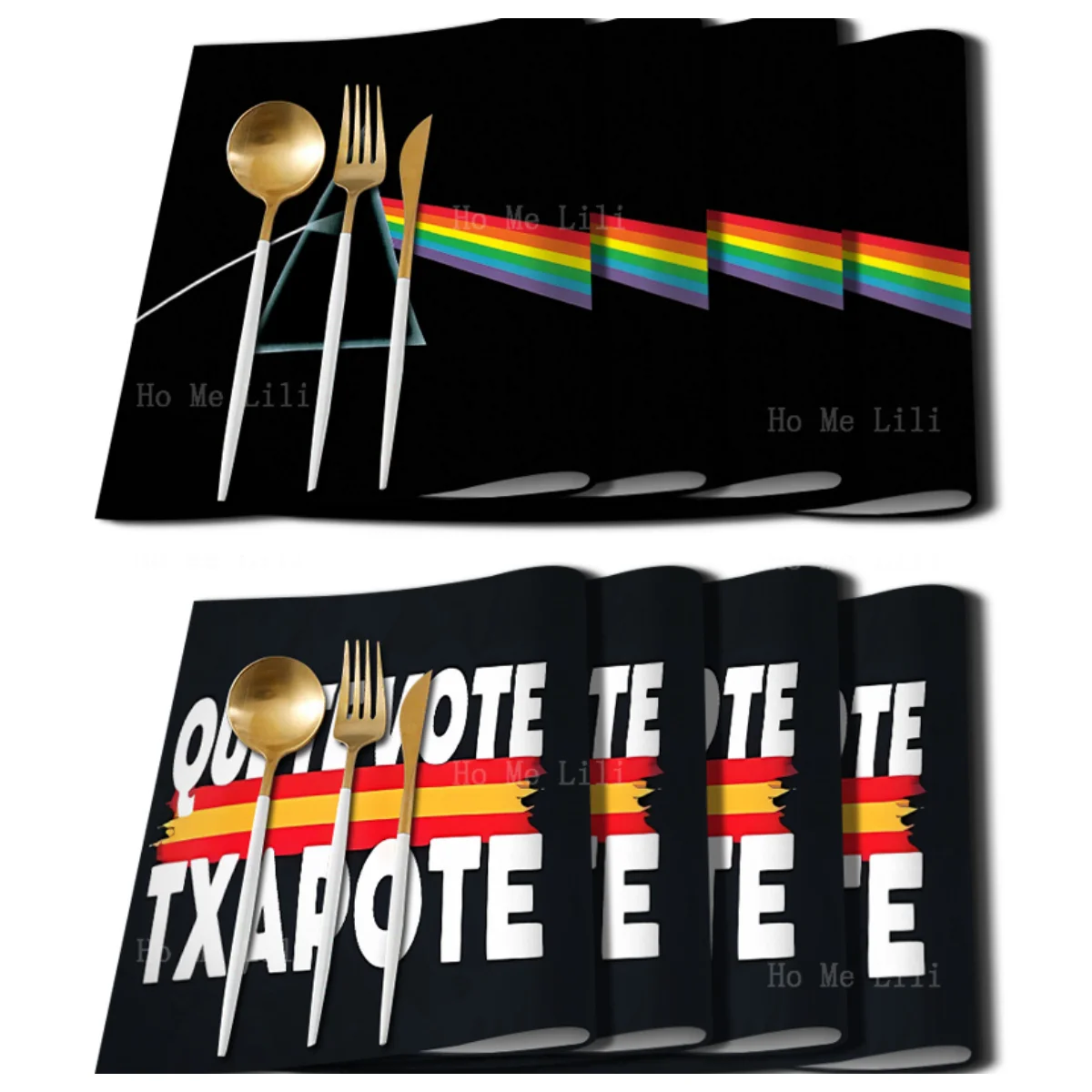 The Dark Side Of The Moon Poster Cercedelia Socialismo Tovaglietta Decorazione Della Tavola
