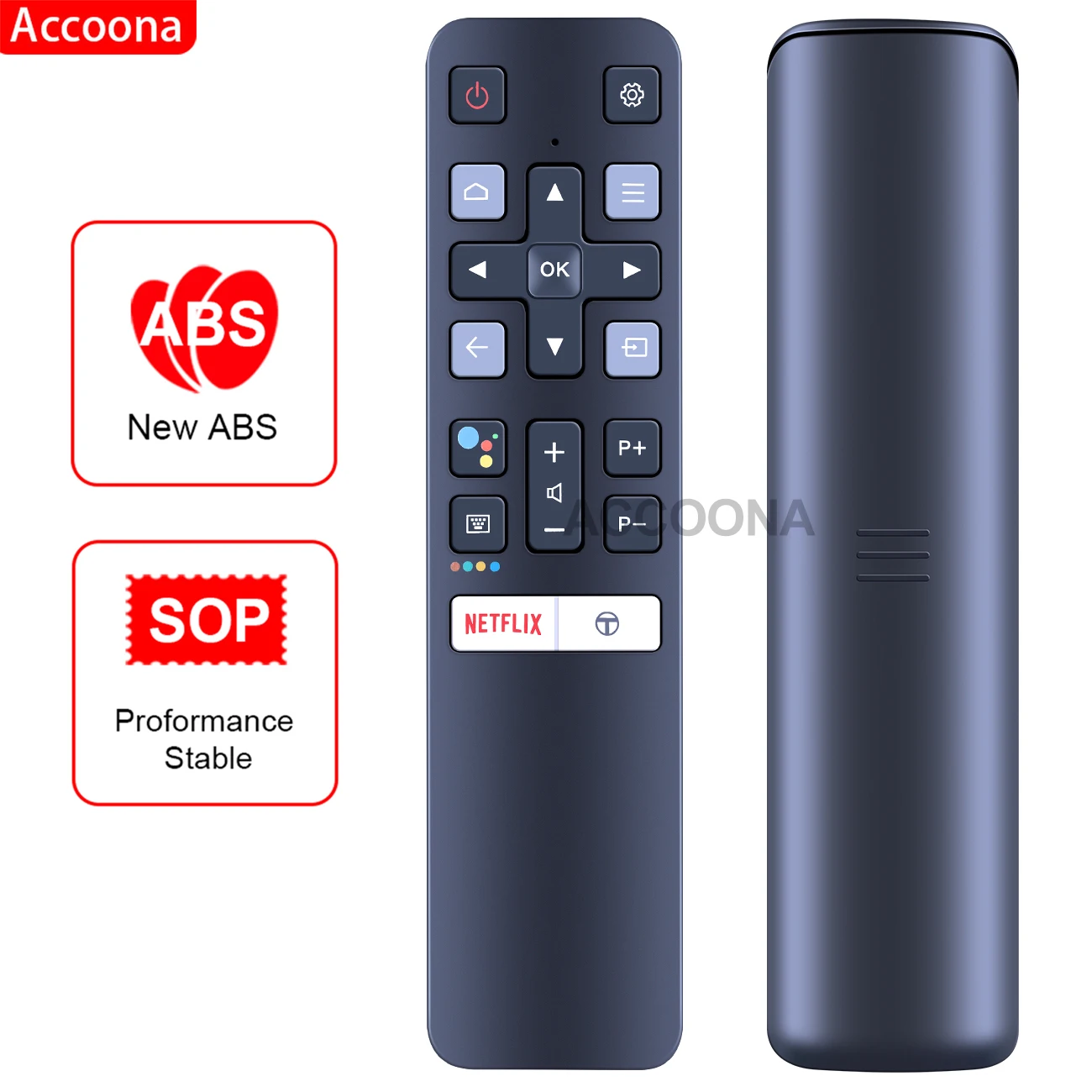 Rc802V Fur6 Rc802V Fur7 Telecomando Google Assistant Voice Per Tcl Tv 55 C715 49 S6800Fs 50 P8S 55 Ep680