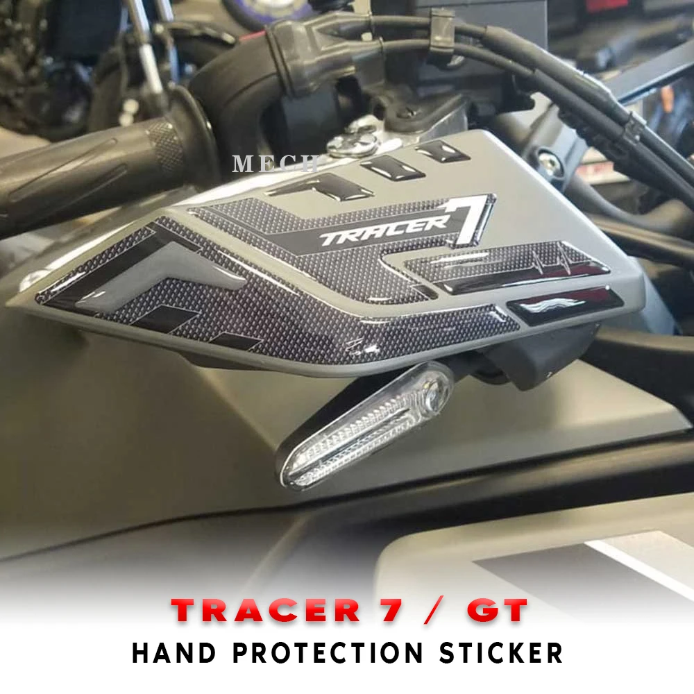 Per Yamaha Tracer 7 Gt Tracer7 2021 - 3D Gel Stickers Original Hand Guard Moto Sticker