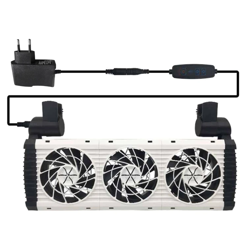 Acquari Ventola Di Raffreddamento Per Acquari Refrigeratore A Basso Rumore A Risparmio Energetico Raffreddatore D'Aria Acquatico