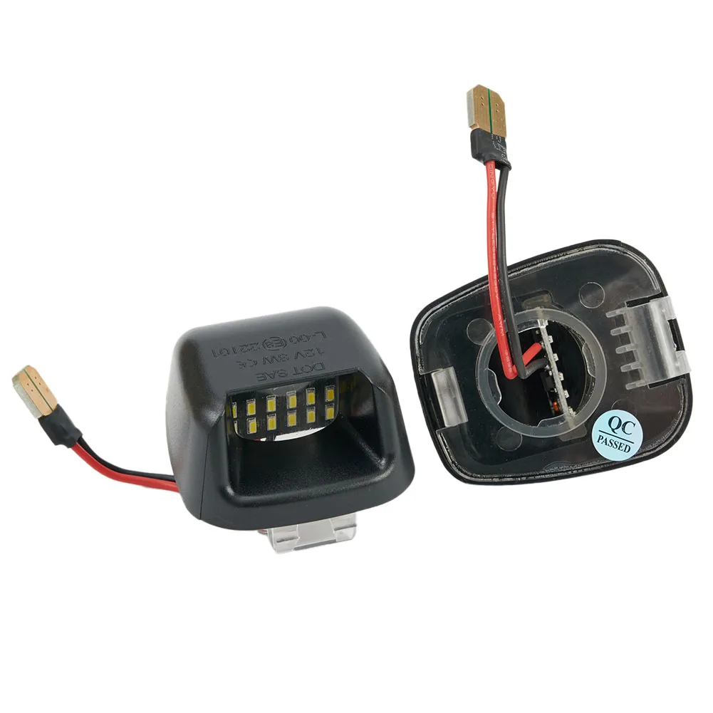 2Pcs Luce Per Auto Per Nissan Per Navara D40 /Frontier 2005 ~ 2016 Auto Led Targa Lampada Kit Lampadina Dell'Automobile