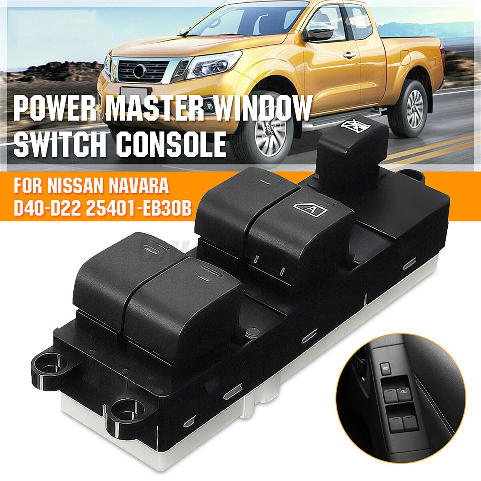 Muslimcar Parts Interruttore Finestra Principale Per Nissan Navara D40 Qashqai Pathfinder R51 2004 2005 2006 2007 2008 2009 2010-2016