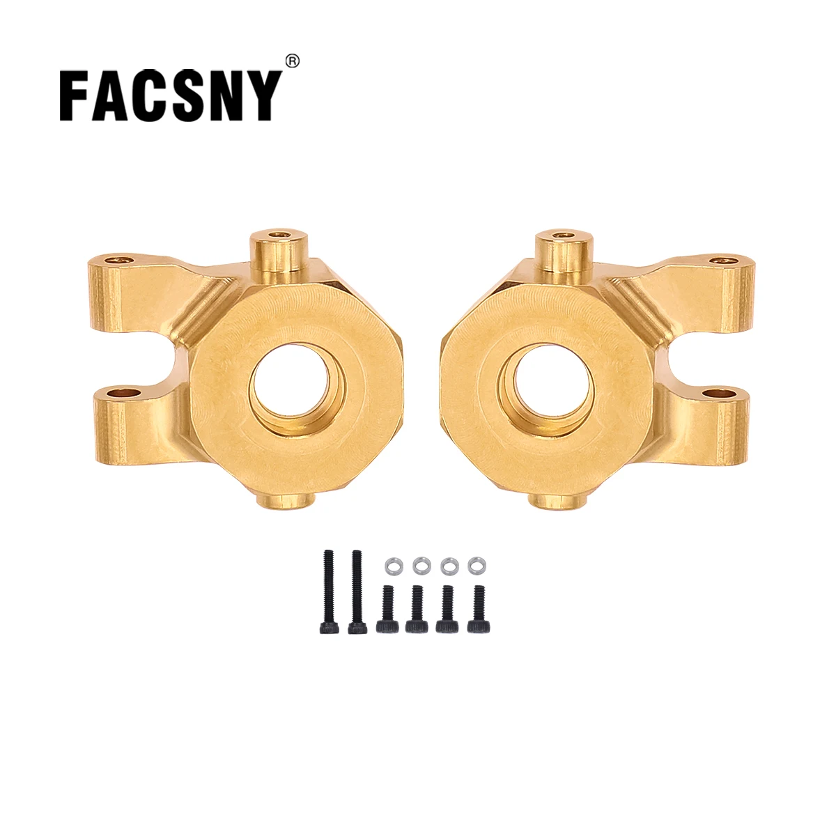 Trx4M Brass Steering Blocks Knuckle Cover Per 1/18 Rc Crawler Car Trx-4M Bronco Defender Upgrade Parts