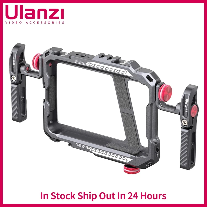 Ulanzi Lino Smartphone Cage Per Iphone X Xr Xs Max 11 12 13 Mini/Pro/Pro Max Smartphone Handle Grip Phone Vlog Video