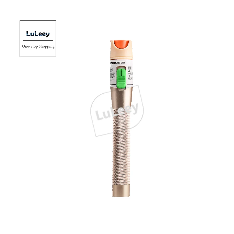 Ftth 10Km Golden Pen Light Source Vfl Ftth 10Mw 30Mw 2.5Mm Interfaccia Universale Gold Red Light Source Alta Qualità
