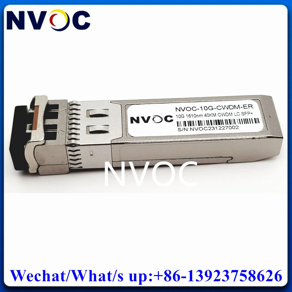 10G Sfp + 1470 1490 1550 1510 1530 1570 1590 1610Nm Cwdm 40Km Eml Modulo Ottico Duplex Lc Monomodale Per Switch Cisco/Mikrotik