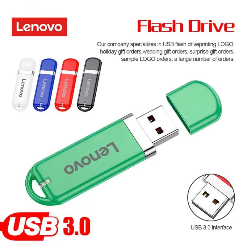 Lenovo 2Tb Flash Drives Usb 3.0 Metal Pen Drive Ad Alta Velocità 1Tb Flash Drive Impermeabili Per Laptop Camera Type-C Adapter Per Pc