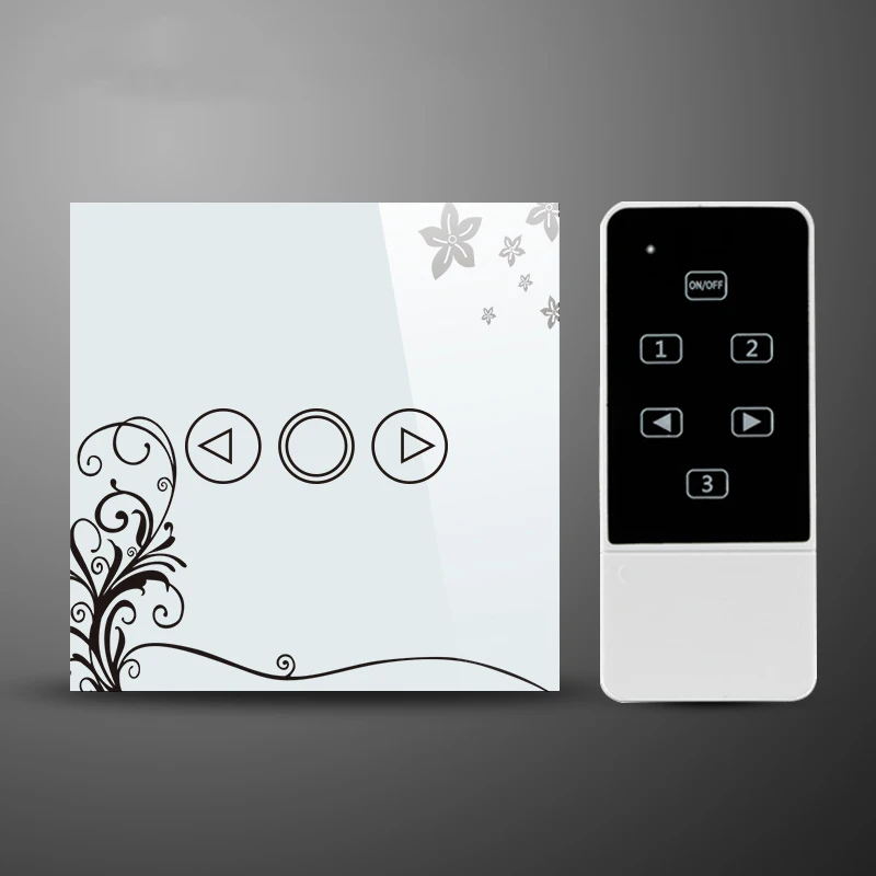 Led Dimmer Standard Ue Cristallo Touch In Vetro E Remote Control Luce Dimmer Interruttore Touch Screen Dimmer Interruttore Smart Switch