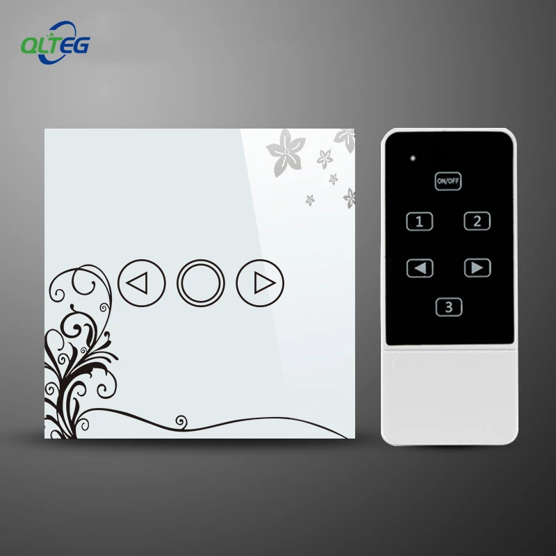 Led Dimmer Standard Ue Cristallo Touch In Vetro E Remote Control Luce Dimmer Interruttore Touch Screen Dimmer Interruttore Smart Switch