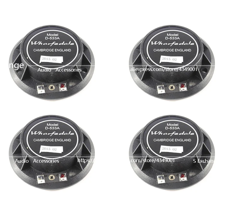 4 Pz/Lotto Di Ricambio A Membrana Per D-533A Driver Wharfedale D533A Serie Evp Titan 12P
