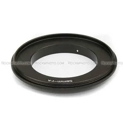 Pixco 58 Millimetri Per Fujifilm X Obiettivo Della Fotocamera Macro Reverse Anello Adattatore