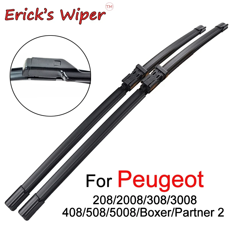 Ener'S Wiper Lhd Spazzole Tergicristallo Anteriore Per Peugeot 208 2008 308 3008 408 508 5008 Boxer Partner Parabrezza Spazzola Per Finestra