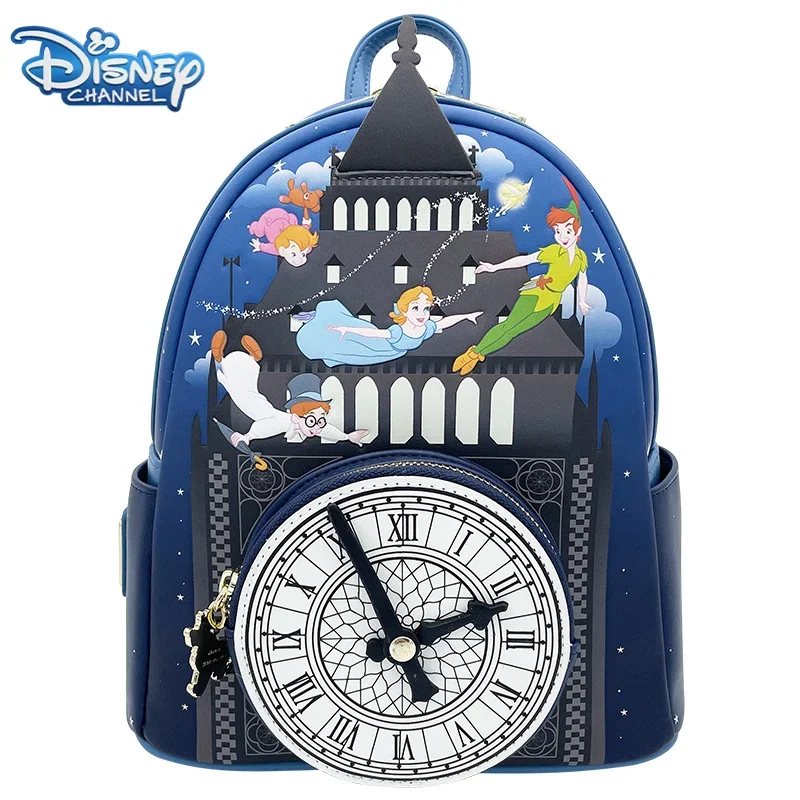 Loungefly Disney Peter Pan Glow Clock Mini Zaino Kawaii Tinker Bell Pixie Dust Bambini Zaino Cosplay Regalo Di Compleanno Per Bambini