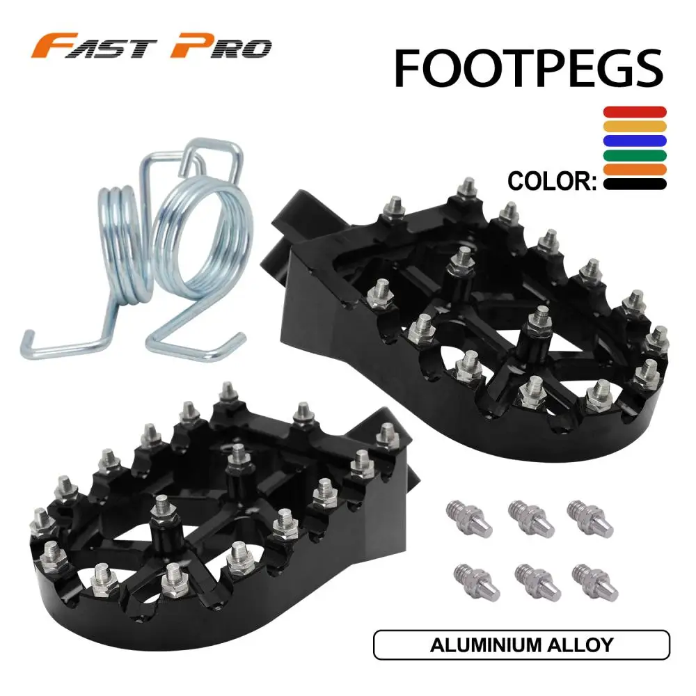 Accessori Moto Pedane Cnc Pedane Poggiapiedi Pedali Per Zongshen Kayo T2 T4 Xr Cr Crf Klx Pw Ttr Tw 50 70 80 90 110 Atv