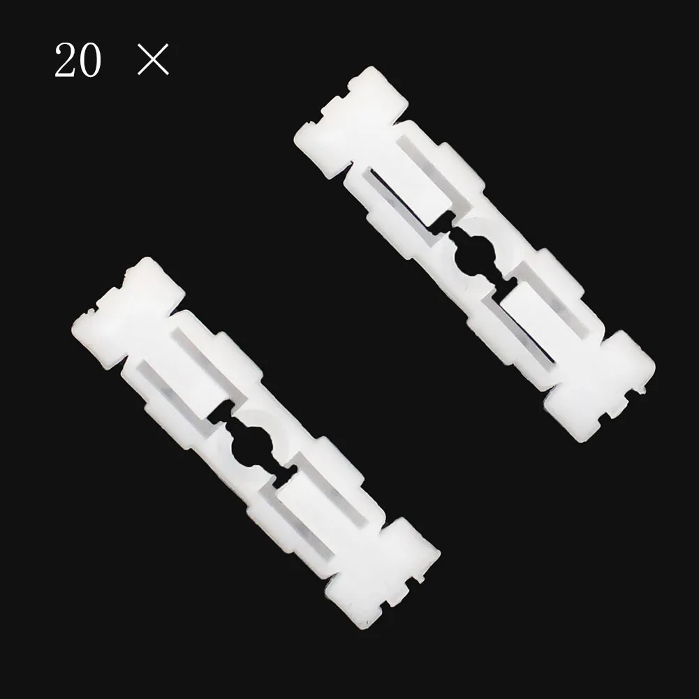 20 Pz Tetto Grondaia Clip Auto Fastener Muslimper Vw Mk2 Golf Jetta Per Gti 16V 8V Gl
