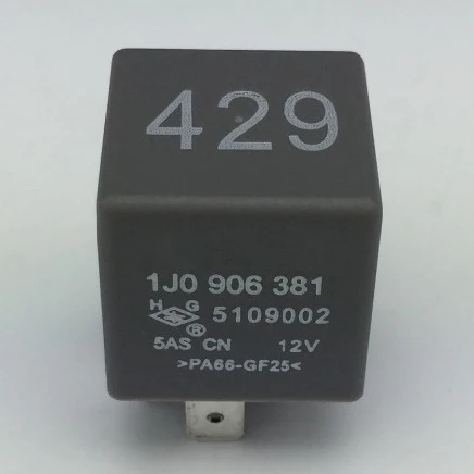 #429 Per Vw Passat B5 Polo Bora Golf Jetta Mk4 Audi A6 C5 429 Relè Scheda Computer Motore 1 J0 906 381