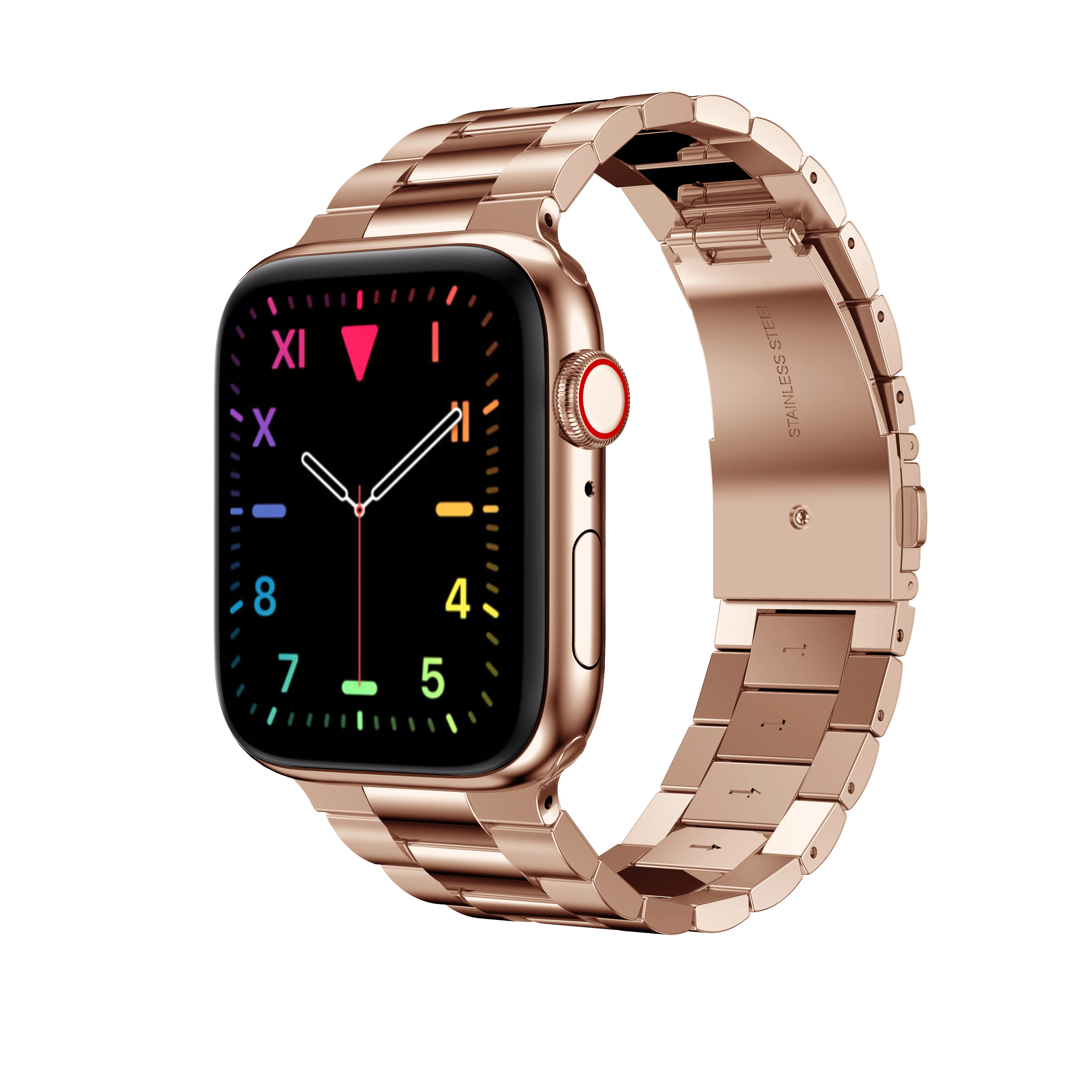 Cinturino Sottile In Acciaio Inossidabile Per Cinturino Apple Watch 7 Cinturino Apple Watch Cinturino Oro Apple Watch