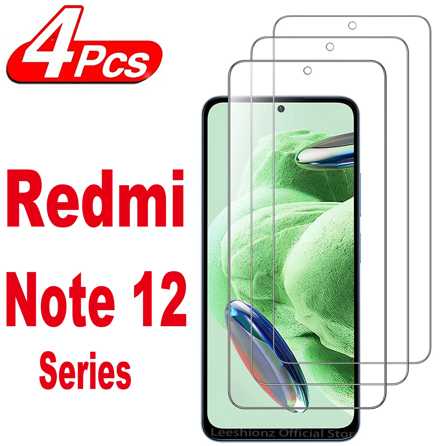 2/4 Pezzi Di Vetro Proteggi Schermo Per Xiaomi Redmi Note 12 Pro Turbo 12S Pellicola In Vetro Temperato