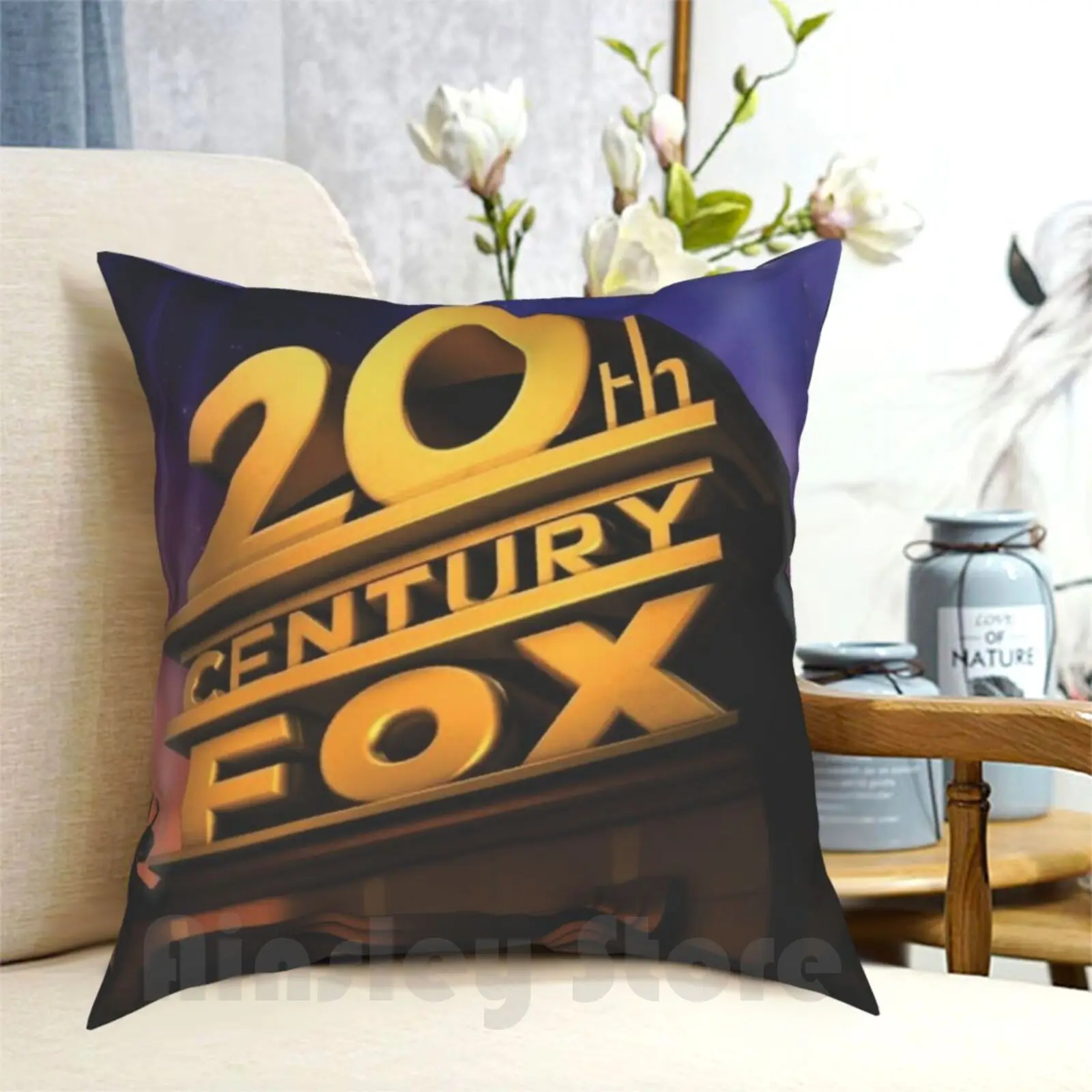 20Th Century Fox Pillow Case Printed Home Soft Throw Pillow 20Th Century Fox Studio Legacy Film Film Cinema Classic