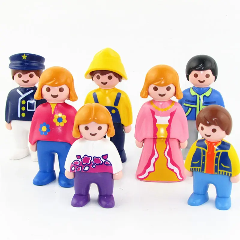 Mini Playmobil Figurine Giocattoli Per Bambini Playmobil Originali Action Figures Per Ragazze Fille Enfant School Studenti Giocattolo Di Natale