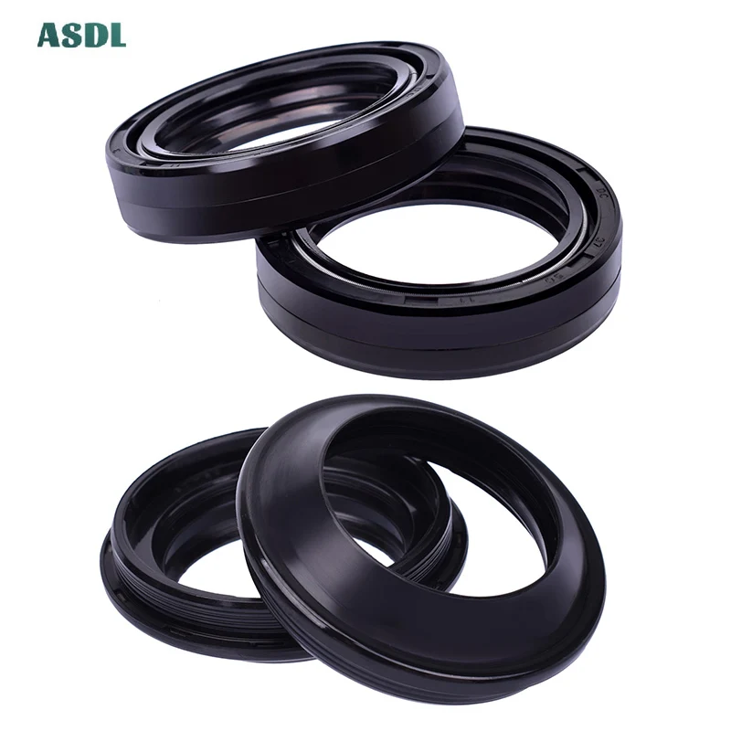 Motorcycle Parts 37*50*11 Front Fork Oil Seal 37 50 Dust Cover For Honda Cb550Sc Nighthawk 1983 Cbr600F 1987-1990 Cx 650 1983