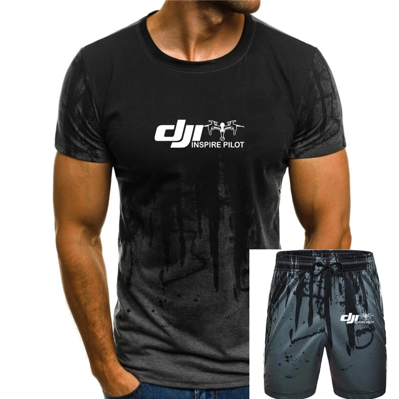 Dji Inspire Pilot Logo Quadcopter Drone Pilot Techno Industry New T-Shirt S-4Xlt