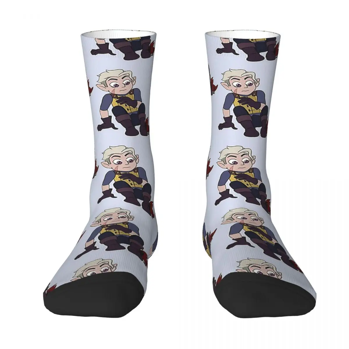 All Seasons Crew Calze Hunter, The Golden Guard Owl House Socks Harajuku Fashion Hip Hop Calzini Lunghi Per Uomo Donna Regali