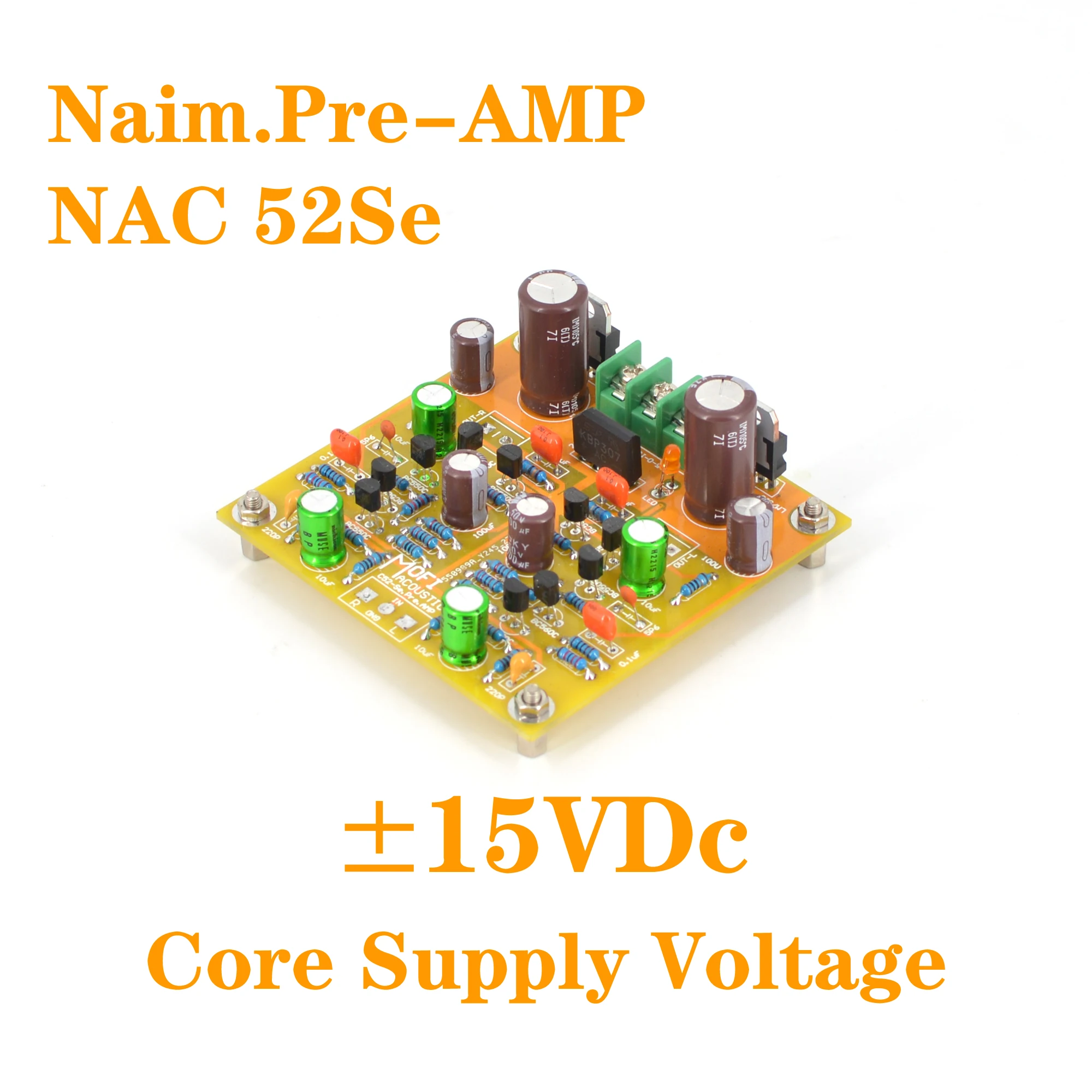 Preamplificatore Discreto Naim -Circuit-Nac52Se-Fully-Kit Fai Da Te E Scheda Finita