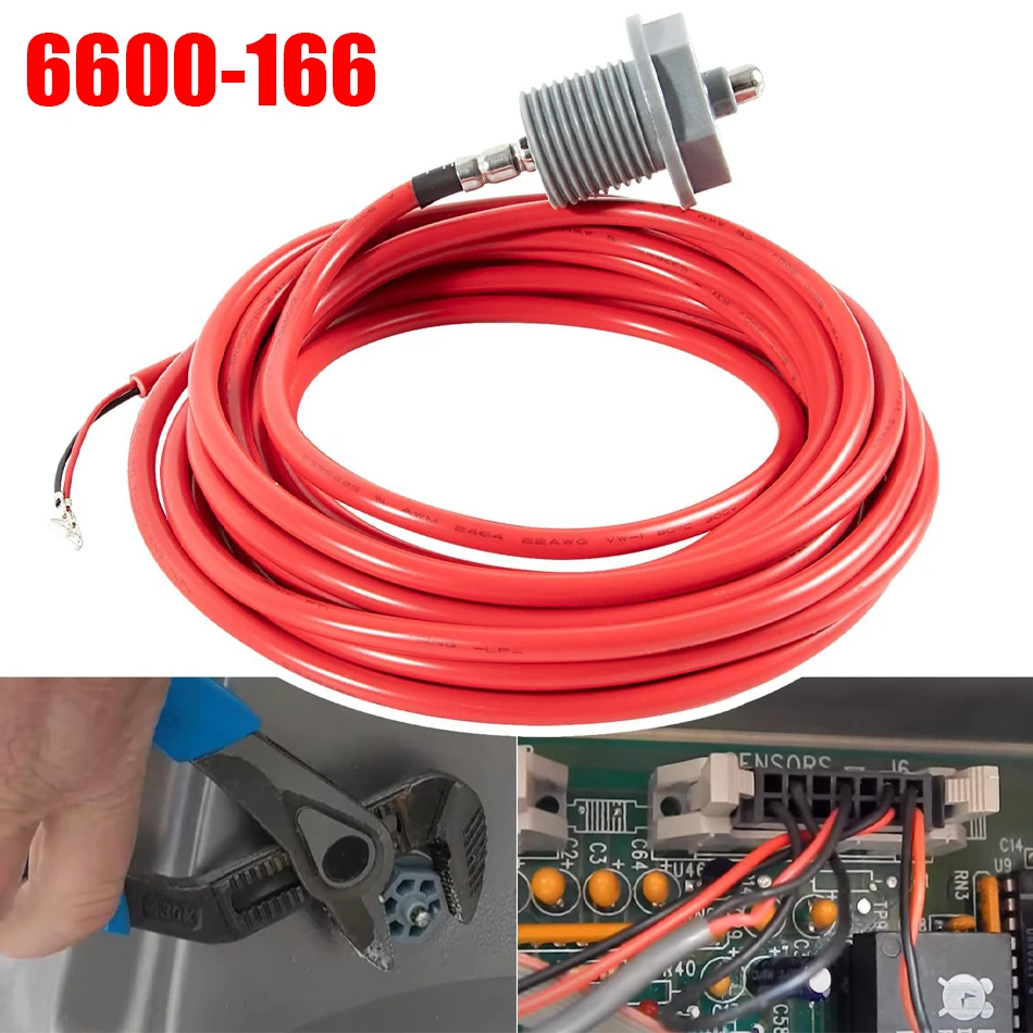 Sostituzione Tm Per Sensore Di Temperatura Sundance 6600-166 Per Spa Sundance E Vasche Idromassaggio Jacuzzi, Con Connettori A Dita Arricciate