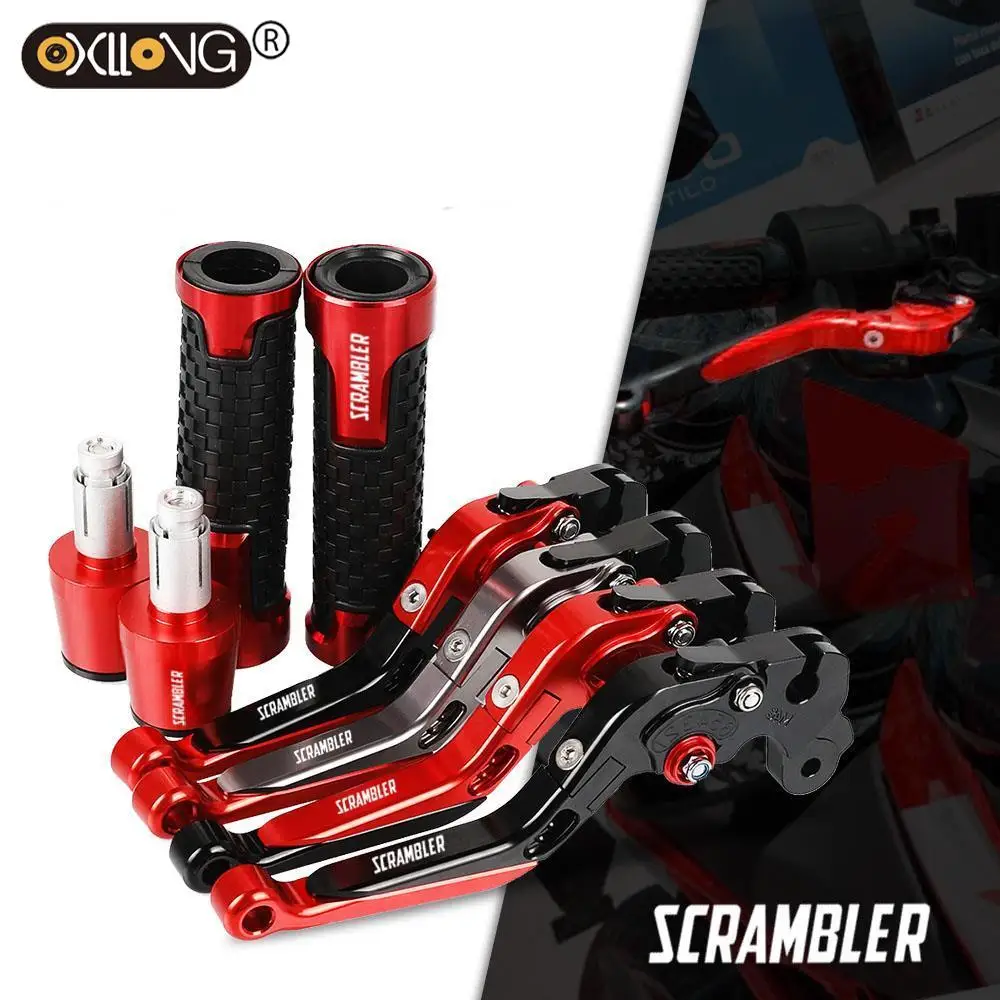Scrambler Desert Sled Moto Freno Leve Frizione Manopole Manubrio Estremità Per Ducati Scrambler Desert Sled 2019 2020