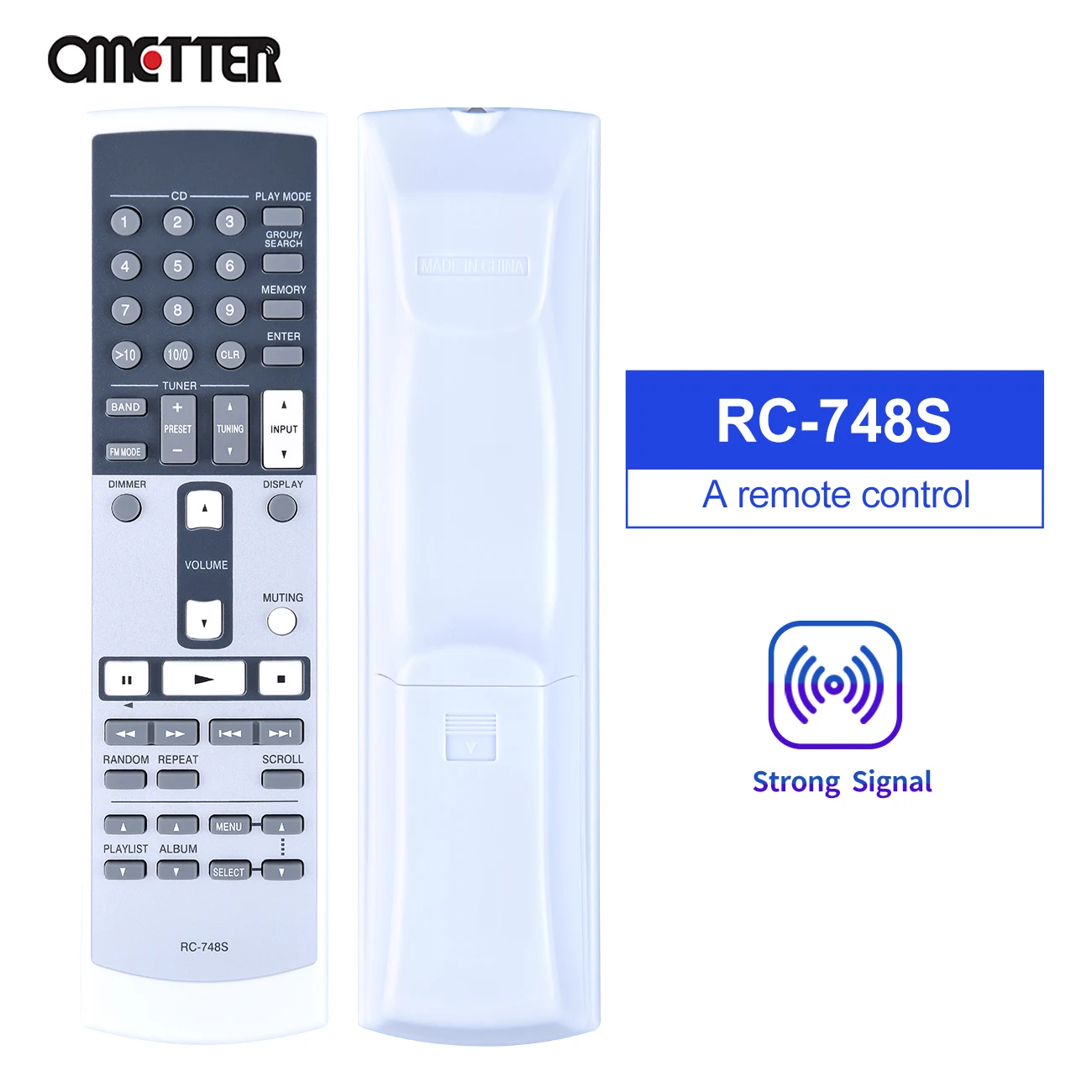 Nuovo Telecomando Originale Rc-748S Per Amplificatore Av Onkyo Stereo Universale