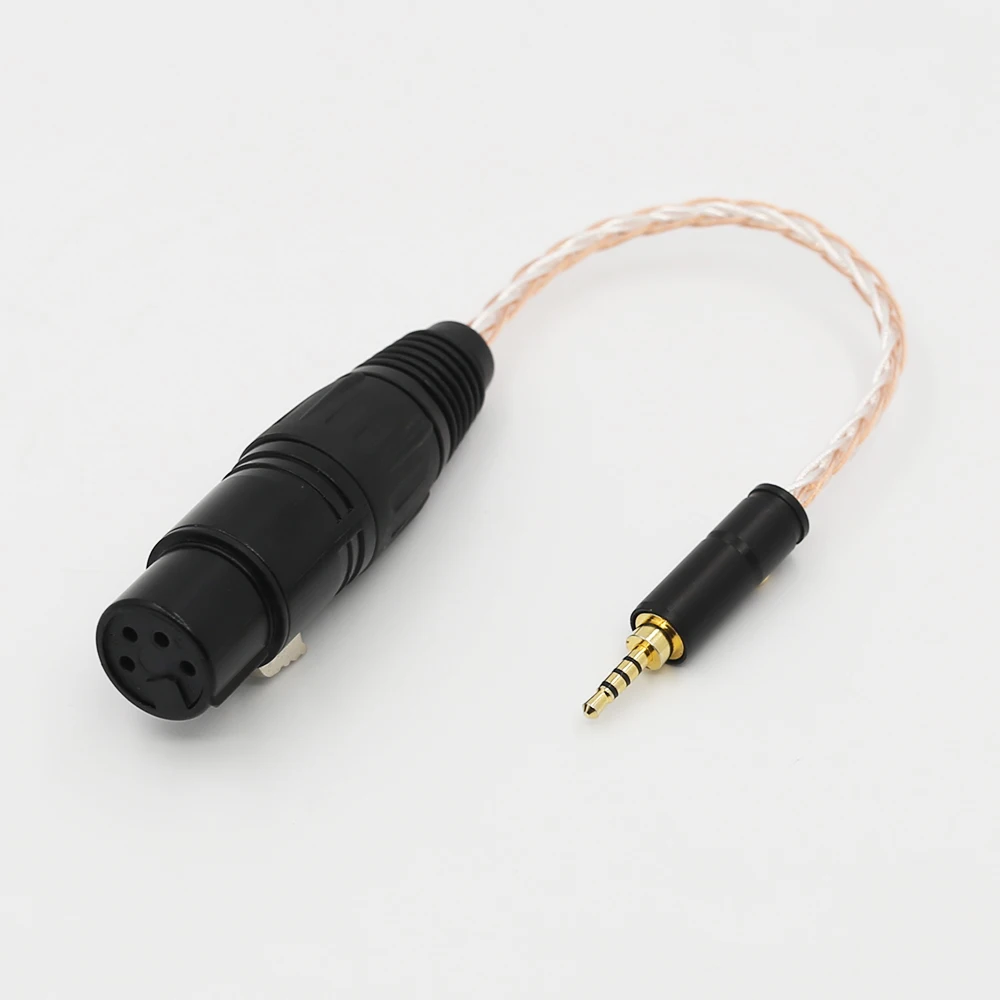 2.5 Millimetri Trrs Bilanciato Maschio A 4-Pin Xlr Bilanciato Femmina Cuffia Adattatore Audio Per Astell & "Ak240 Ak380 Ak320 Onkyo Dp-X1 Fiio
