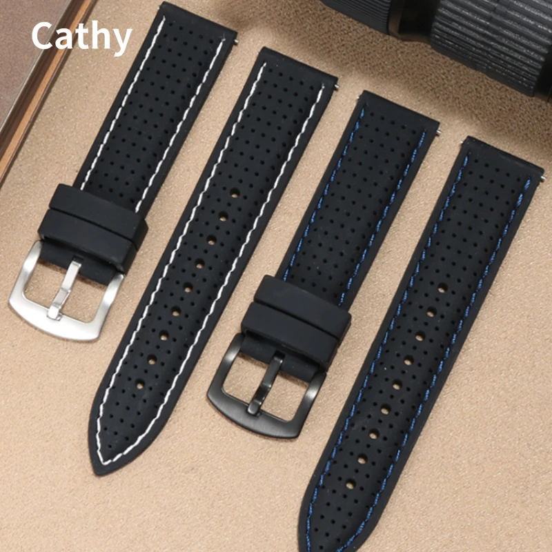 Cinturino In Gomma Per Citizen Tissot Seiko Mido Casio Alpinismo Cinturino In Silicone Impermeabile Da Uomo 20 22 23 Cinturino Da 24Mm