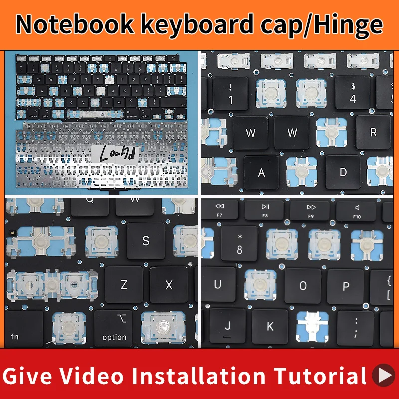 Sostituzione Keycap Key Cap Cerniera Per Macbook Pro Retina M1 14 "Pro Max 16" A2442 A2485 Tastiera