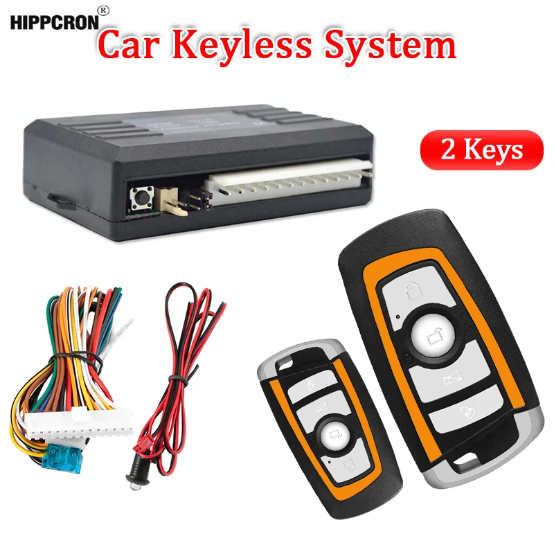 Telecomando Car Central Lock Car Door Chiudiporta Portachiavi Portachiavi Per Allarme Keyless Entry System Controller Tipo Universale 12V