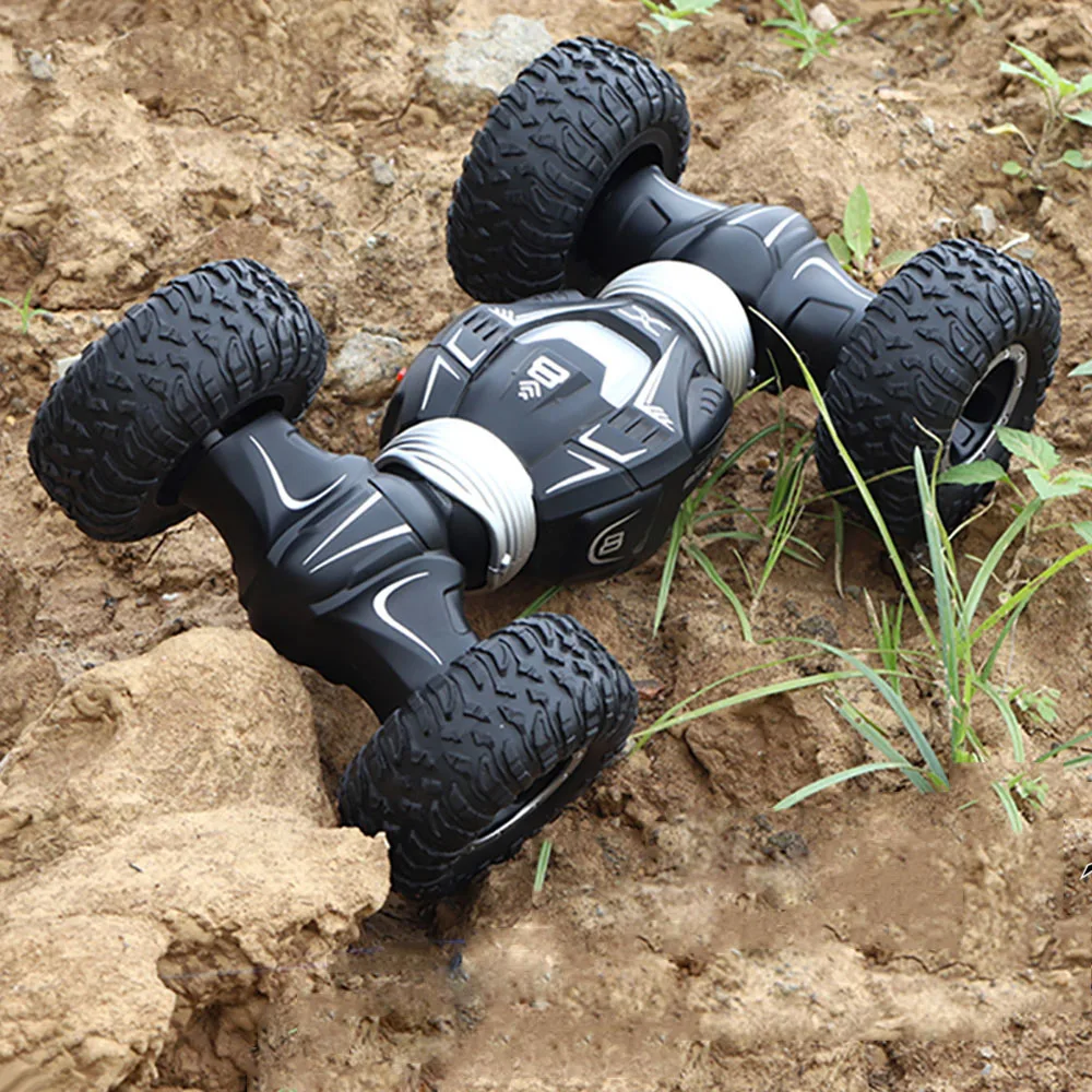 Rc Car 4Wd Stunt Car Toys 2.4G Twist Car Double-Sided Flip Deformation Climbing Car Rc Racing Car Crawler Car Remote Control Car