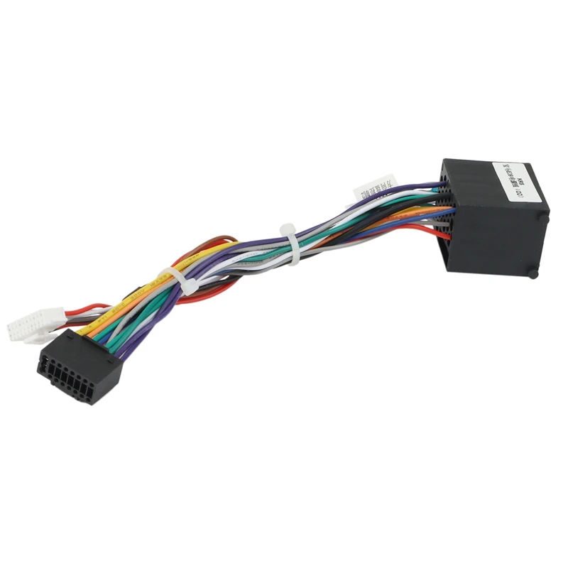 Car 16Pin Power Wiring Harness Cable Adapter For -Bmw E46/E39(1995-2000)/E53(99) Android Stereo